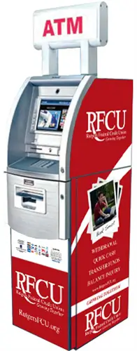 Bank branded ATM